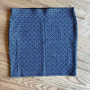 LOFT Patterned Skirt